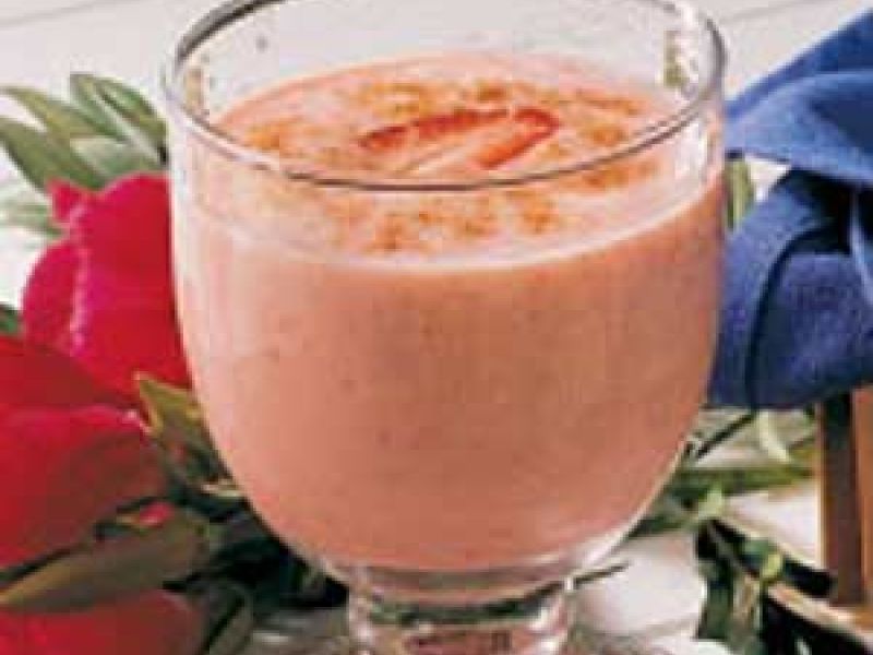 Strawberry Peach Smoothie